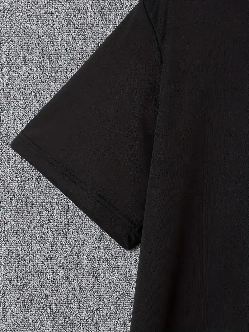 20/1 Penye Compack I TRIED TO WARN YOU. Baskılı Oversize Bisiklet Yaka T-shirt - Siyah