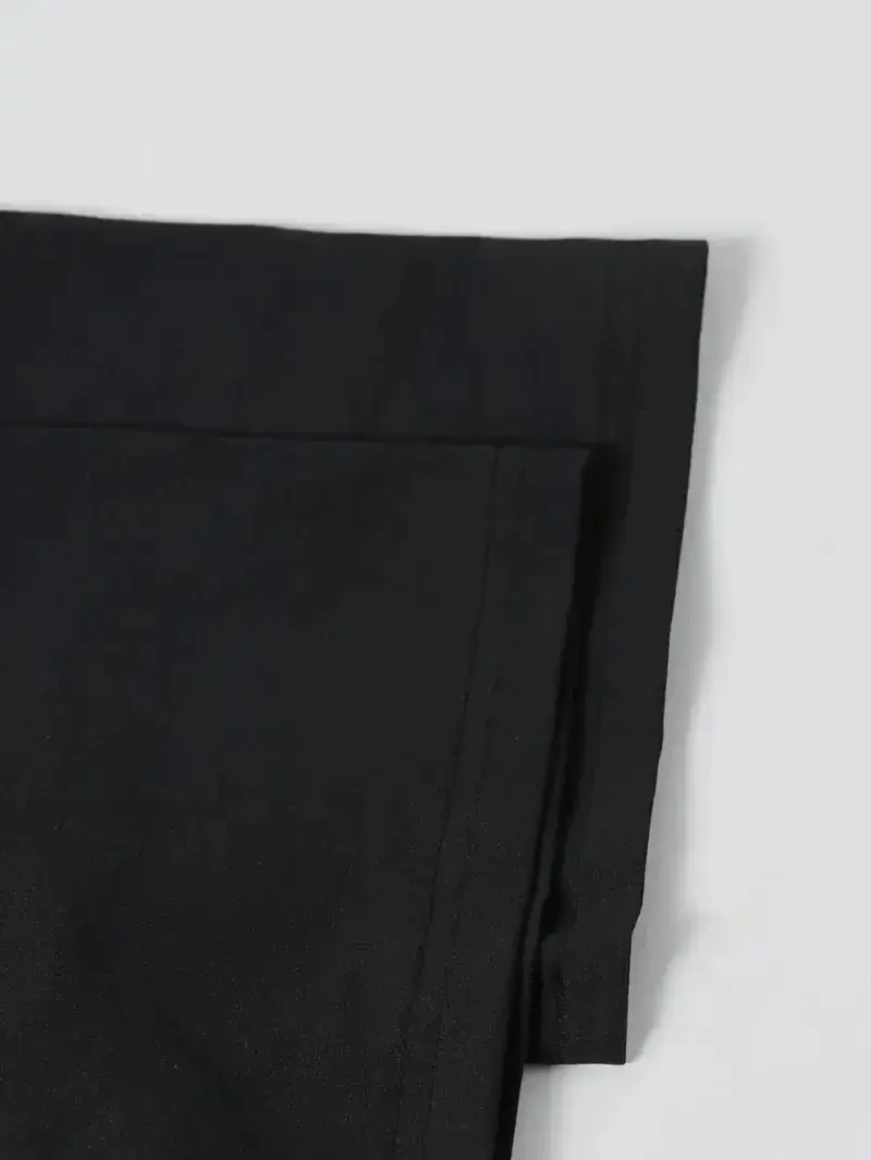 Ördek Baskılı ve Yuvarlak Yakalı Kadın Günlük Büyük Boy Siyah Tişört. - Siyah